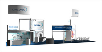 Trade Show Graphic Booth Design by Dynamic Digital Advertising for Oncura.