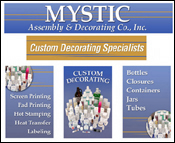 Trade Show Exhibit Design for Mystic Assembly & Decorating Co.